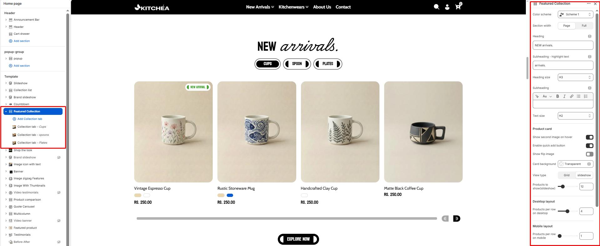 kitchea-featured-collection